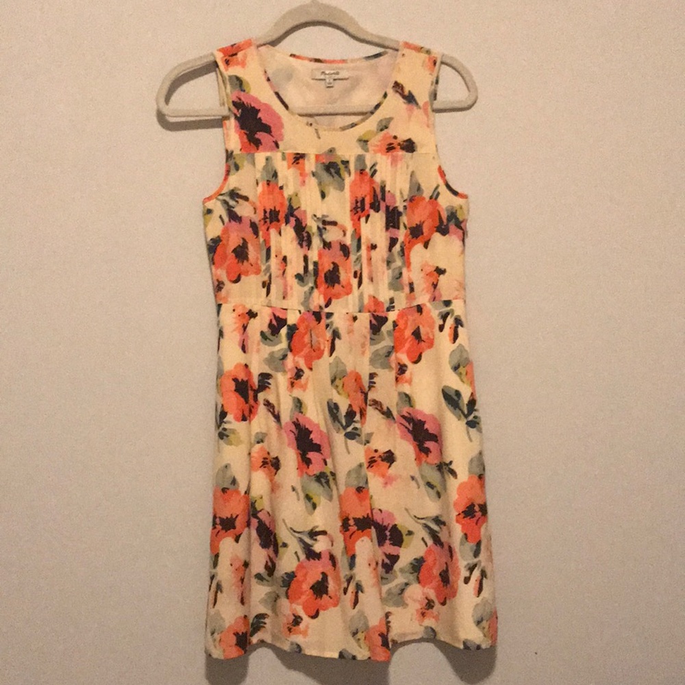 Madewell Floral dress